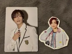 なにわ男子 高橋恭平 トレカ ステッカー HARDWORK ファミクラ盤