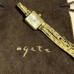 …agete 　廃盤　時計✽稼働中 2026年最新】agete 動作：良好 腕時計(クォーツ)の人気アイテム - メルカリ
