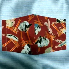 ハンドメイドインナーマスク☆和風☆和柄☆立体☆