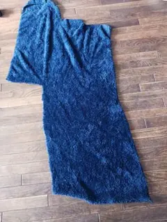 ネイビーボア生地