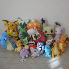 ポケモン　ぬいぐるみ　まとめ売り　16点　ポケットモンスター　プライズ品