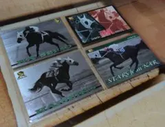 ハイセイコー 4枚セット トレーディングカード