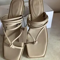chocol raffine robe サンダル ベージュ Mのサムネイル