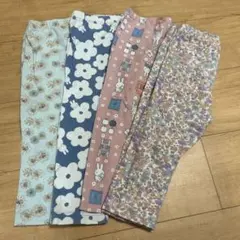 ユニクロ　レギンス　120 4点セット