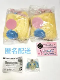 ジュエルペット サフィー　めじるしアクセサリーオーロラ　ふわふわ巾着　3個セット