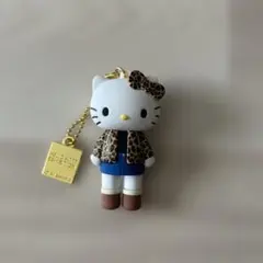 ハローキティ シークレットマスコットチャーム ヒョウ柄