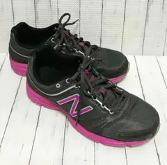 New Balance レディース スニーカー ウォーキング ピンク グレー