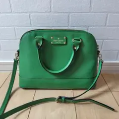 kate spade グリーン ハンドバッグ ショルダーバッグ