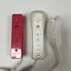 s*様 任天堂 Wiiリモコンプラス ピンク ヌンチャク　セット