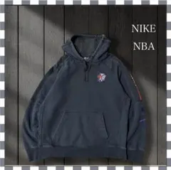 2205/ナイキNBAトロント•ラプターズ チーム刺繍ロゴパーカープルオーバーM