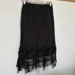 美品✨SPECCHIO スペッチ　フレアスカート レース　40のサムネイル