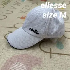 キ*ン様 ellesse エレッセ メッシュキャップ ゴルフ アウトドア ホワイのサムネイル