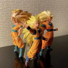 ドラゴンボール HG フィギュア 超サイヤ人3孫悟空 3体セット