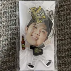 阪神タイガース　才木浩人　ビールかけふりふりキーホルダー