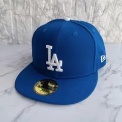 【新品✨️】ニューエラMLBLAドジャース59FIFTY 青キャップ 7 5/8