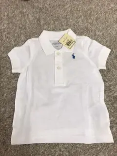 ラルフローレン ポロシャツ 9M 新品タグ付き　白