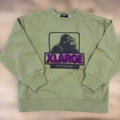 XLARGEゴリラプリントトレーナー120cm