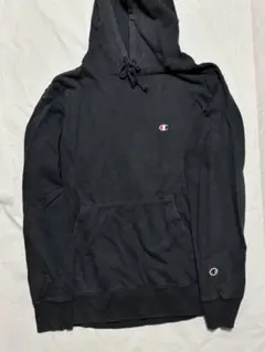 Champion ネイビー　フード付きパーカー XL