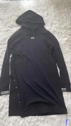 gtg フード付きブラックワンピースサイズ1