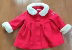 キスドロップ　コート　90　女の子　べべ　アウター