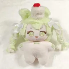 めろんくりーむそーだ　5㎝　無属性　自作ぬいぐるみ くりーむそーだ めろん オリジナル 5㎝ 自作ぬいぐるみ 無属性 棉花
