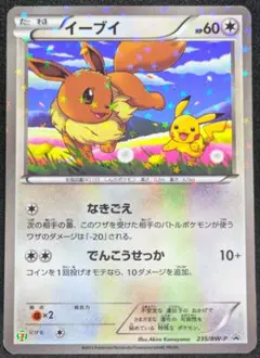2025年最新】プロモーションカード イーブイ ピカチュウ