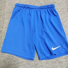 サッカー Nike 青 キッズハーフパンツ2枚セット