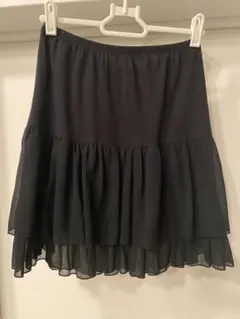 COMME CA ISM 黒 スカート