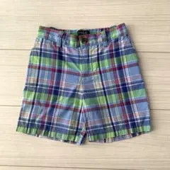 ポロ ラルフローレン チェック柄ショートパンツ 24M