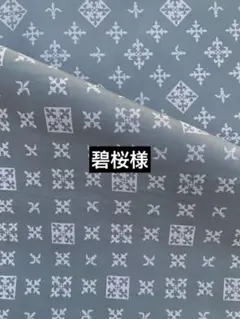ラシット　撥水ナイロン生地　グレー