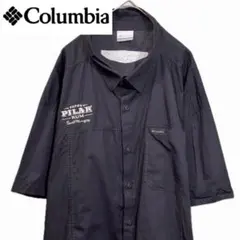 Columbia 半袖シャツ チャコールグレー コロンビア メンズ ワークシャツのサムネイル