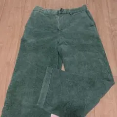 relume コーデュロイパンツ　グリーン40