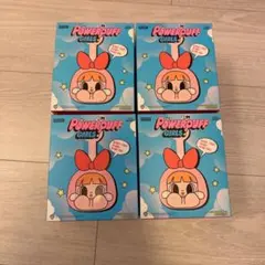 【4箱セット】POPMART CRY BABY パワーパフガールズ ぬいぐるみ