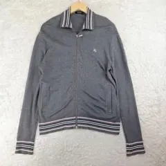 BURBERRY　ブラックレーベル　トラックジャケット　グレー　L
