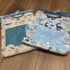 新品未開封　半袖半ズボン　夏パジャマ2着セット　綿100%