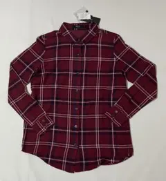 【新品タグ付】Azul by moussy レーヨン混ソフトチェックシャツ　S