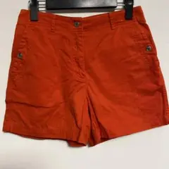POLO RALPH LAUREN オレンジ ショートパンツ ボタン付き M相当