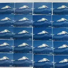 富士山と新幹線 オレンジカード使用済20枚 - メルカリ