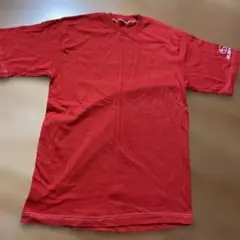 SUBARU 赤 Tシャツ ロゴ入り　半袖