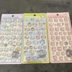 新作！！ちいかわボンボンドロップシール3種セット