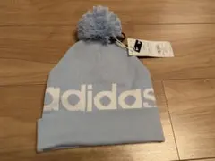adidas　男女兼用　ボンボン　ニット帽　帽子　メンズ　レディース　新品②