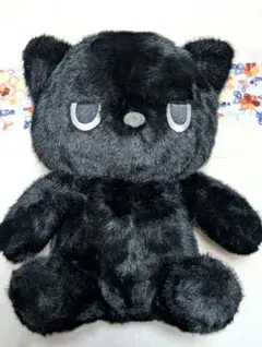 ジトにゃ ちょこんとおすわりぬいぐるみ 黒猫 ねこ ノーマルジトにゃ