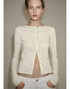 完売品⭐︎ZARA コンビネーションレーストップジャケット M サンド