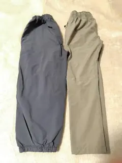 美品　UNIQLO・ワークマンキッズ　軽量カジュアルパンツ 120