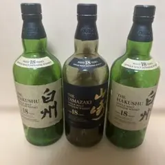 サントリー 白州 18年 シングルモルト 空瓶 6本セット - メルカリ