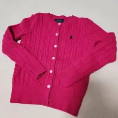 Polo Ralph Lauren カーディガン サイズ5 ピンク