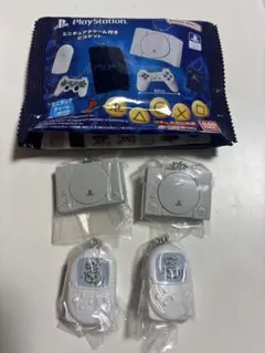 PlayStation ミニチュアチャーム 4点セット