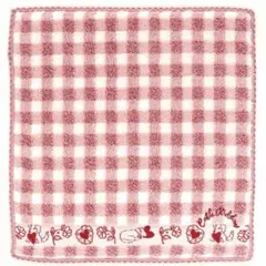 【新品タグ付き】Cath Kidston チェック＆ハートモチーフハンカチ