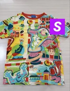 【公式】東京ディズニーリゾート　トイストーリー Tシャツ　Sサイズ　総柄