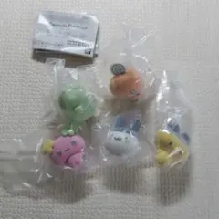 【6-1】たまごっち カプセルフロッキーズ 5個 コンプ